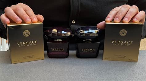 how to spot fake versace crystal noir|versace crystal noir for men.